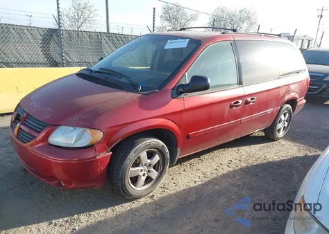 2005 Dodge Grand Caravan Sxt из США, поврежденный, VIN 2D4GP44L55R531927